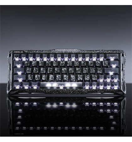 GRAVASTAR Keyboard Mercury V60 Pro Special Edition - Cyber Frost Black