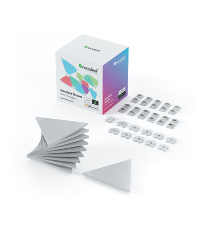 Nanoleaf Shapes | Triangles Mini | White | 10 Pack | Global | Panels Only
