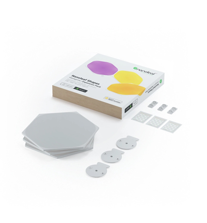 Nanoleaf Shapes Hexagon | White | 3 Pack | Global | Panels Only