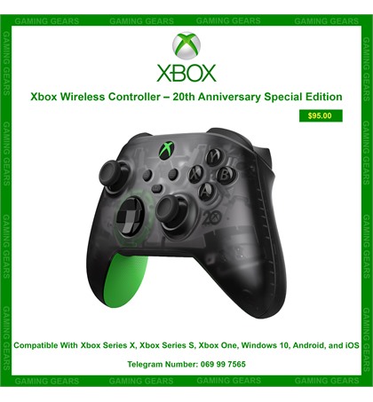 Xbox Wireless Controller – 20th Anniversary Special Edition