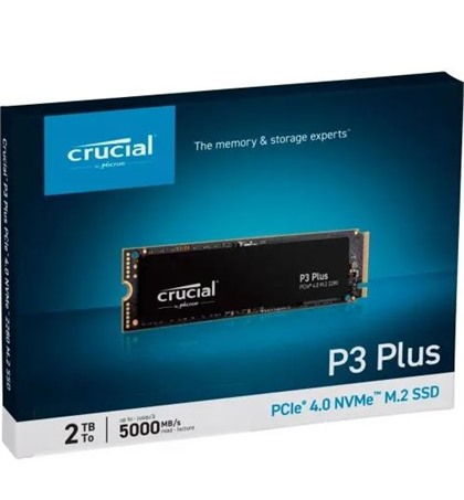 Crucial P3 Plus Gen4 NVMe SSD 2TB