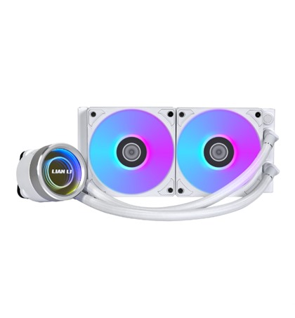  LIAN LI GA II TRINITY 240 Liquid Cooler White