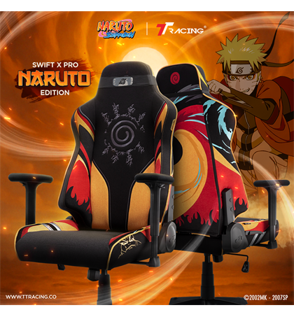 TTRacing Swift X Pro Air Threads Fabric Gaming Chair - Naruto Edition 