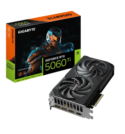  GIGABYTE GeForce RTX 5060 Ti WINDFORCE OC 16G 