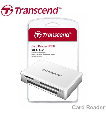 Transcend Card Reader RDF8 USB 3.1 Gen 1