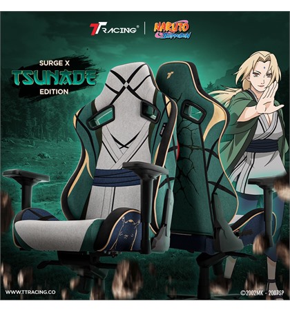 TTRacing Surge X Air Threads Fabric Gaming Chair - Tsunade Edition