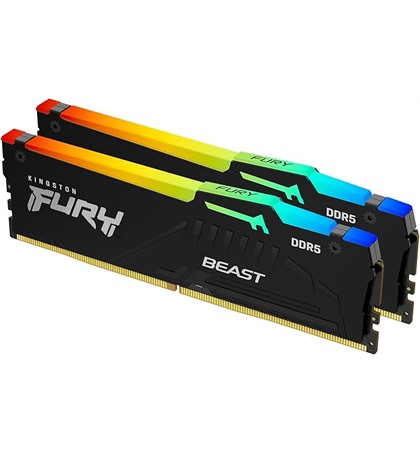 KINGSTON FURY RAM 16GB RGB DDR5 5600Mhz
