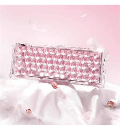 GRAVASTAR Keyboard Mercury V60 - Crystal Rose