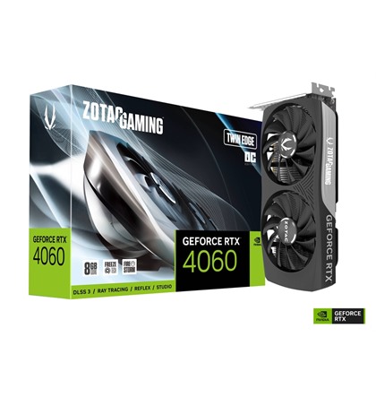 ZOTAC GAMING GeForce RTX 4060 8GB Twin Edge OC