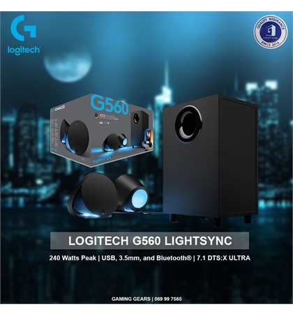 Logitech G560 LIGHTSYNC PC