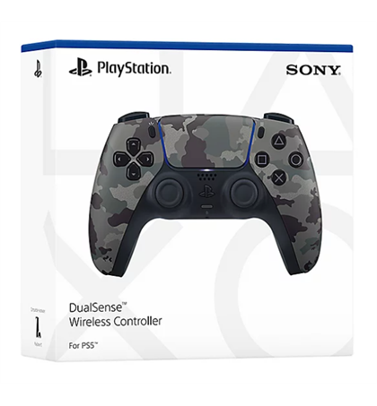 PS5 CONTROLLER Gray Camouflage