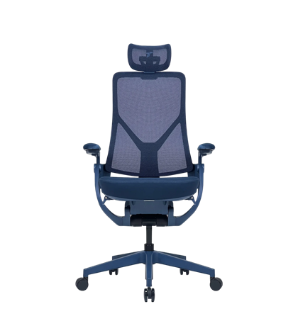 TTRACING TT AEROFLEX Ergochair Upholstery — Mesh Fabric  Color Navy Blue 