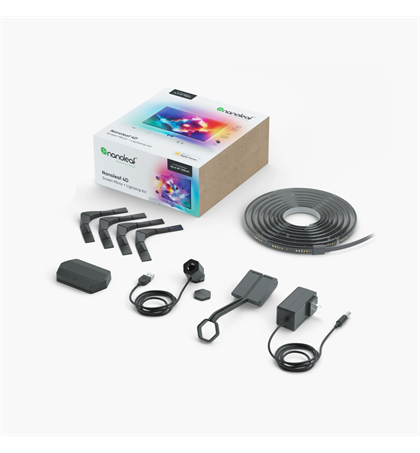 Nanoleaf 4D | TV Screen Mirror + Lightstrip SMK | 5.2 Meters | For TVs up to 85" (216cm) | 12V, 24W | 200V-240V | EU