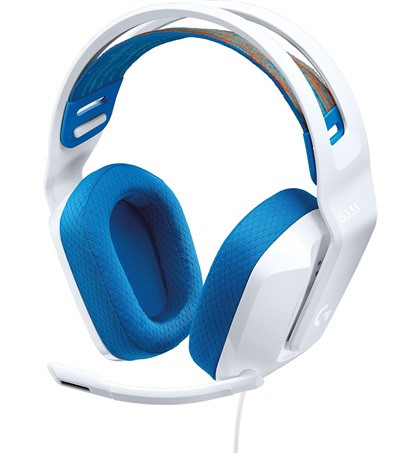 Logitech G335 Wired Gaming Headset -White 