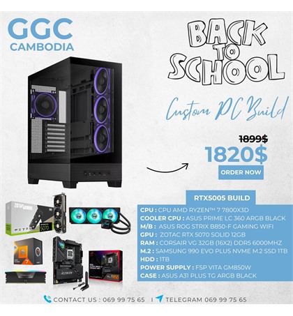  CUSTOM PC BUILD RTX5005