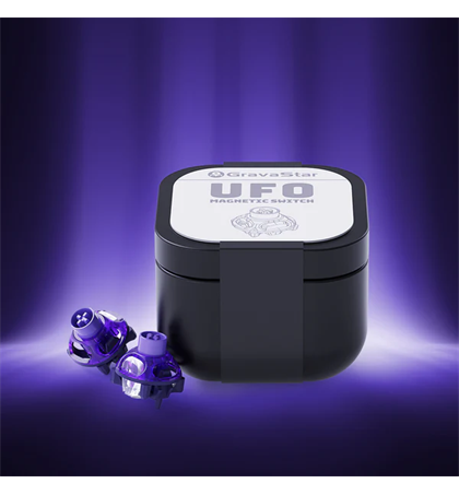 GravaStar UFO Magnetic Switch - Hall Effect Gaming Switches