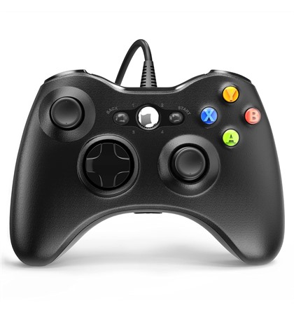 XBOX CONTROLLER 360 BLACK CABLE