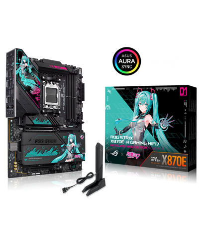 ASUS ROG STRIX X870E-H GAMING WIFI7 HATSUNE MIKU EDITION