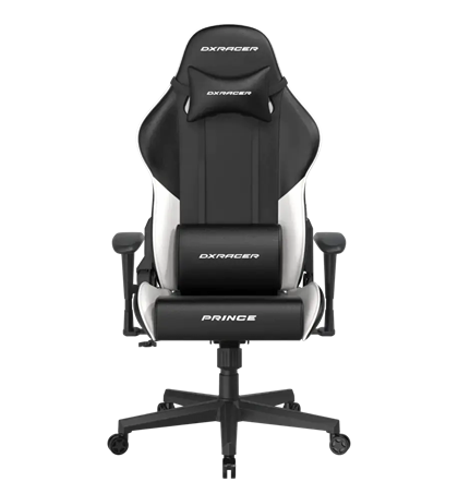 DXRACER CHAIR PRINCE SERIES BLACK/WHITE
