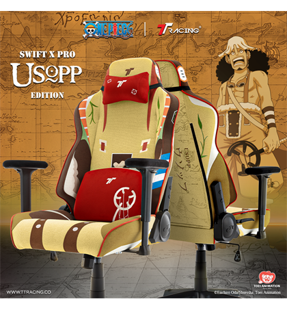 TTRacing Swift X Pro Air Threads Fabric Gaming Chair - Usopp Edition