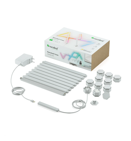 Nanoleaf Lines | STK | White | 9 Pack | EU