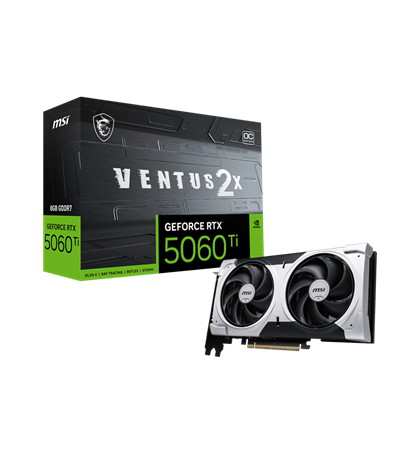 MSI GeForce RTX5060 Ti 8G VENTUS 2X OC PLUS