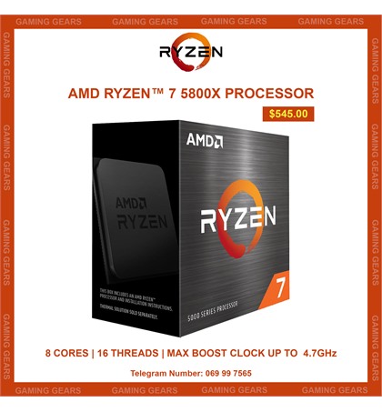 Ryzen™ 7 5800X Processors