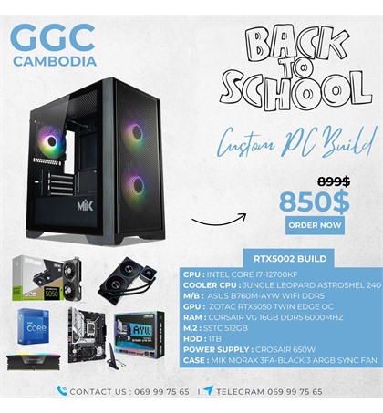  CUSTOM PC BUILD RTX5002