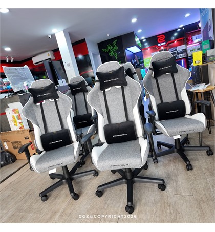 DXRacer Formular Series Grey White 