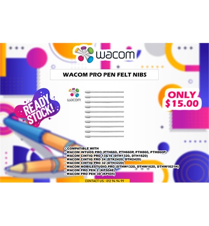 WACOM PRO PEN 2 FELT NIBS