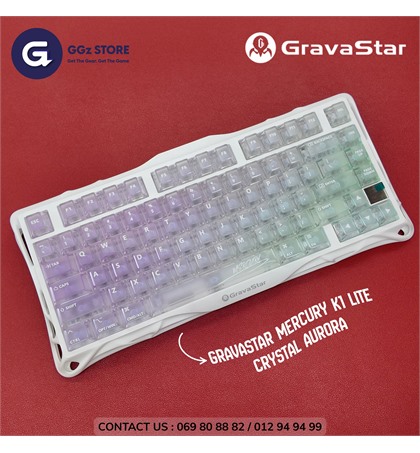 GRAVASTAR Keyboard Mercury K1 Lite - Crystal Aurora