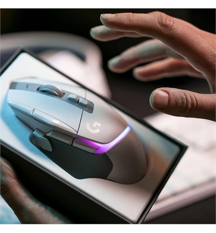  G502 X Plus Wireless RGB White Gaming Mouse 