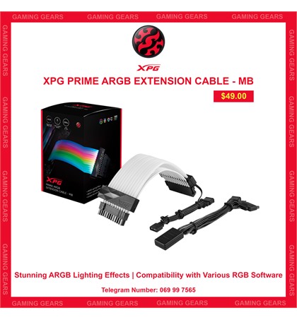 XPG PRIME ARGB EXTENSION CABLE - MB