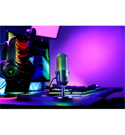 Razer Seiren V3 Chroma - RGB USB Microphone with Tap-to-Mute - FRML Packaging