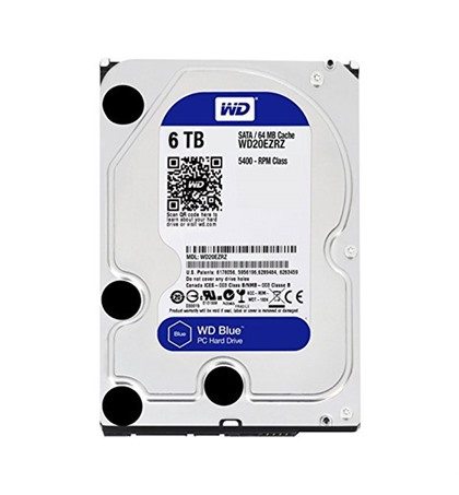 WD BLUE 3.5 64MB 6GB/s 6TB