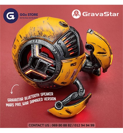 Gravastar Bluetooth Speaker Mars Pro_War Damaged Version