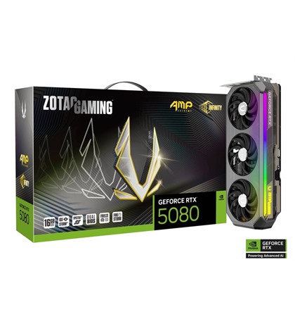 ZOTAC GAMING GeForce RTX5080 AMP Extreme INFINITY