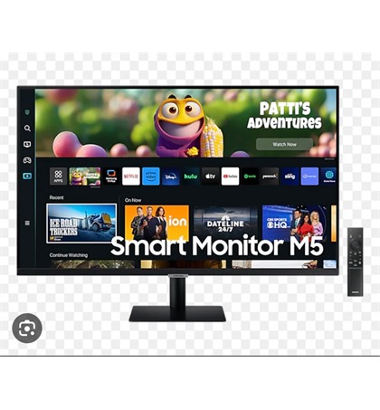 Samsung Smart M5 | Smart TV Experience on Monitor (Tizen OS) 27 Inch