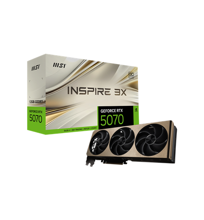 MSI GeForce RTX5070 12G INSPIRE 3X OC