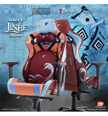 TTRacing Surge X Air Threads Fabric Gaming Chair - Jinbe Edition 
