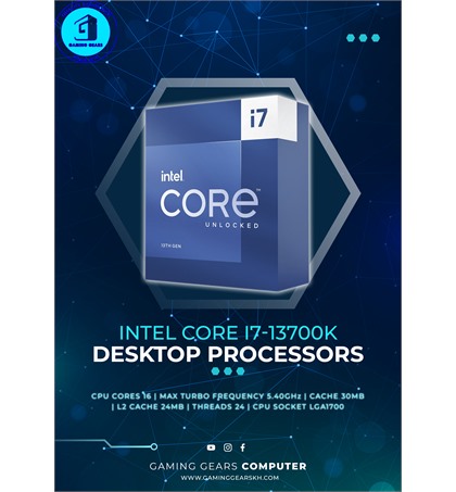 Intel® Core™ i7-13700K Processor