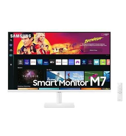 Samsung Smart M7 | Smart TV Experience | 4K UHD (Tizen OS) 32 Inch (WHITE)