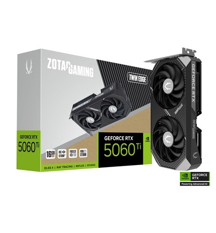 ZOTAC GAMING GeForce RTX 5060Ti 16GB Twin Edge