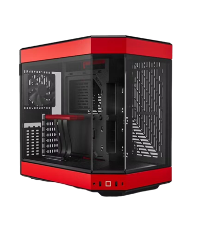 HYTE Y60 RED AND BLACK