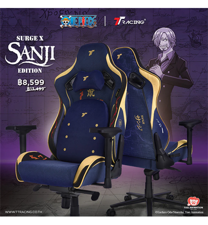 TTRacing Surge X Air Threads Fabric Gaming Chair - Sanji Edition