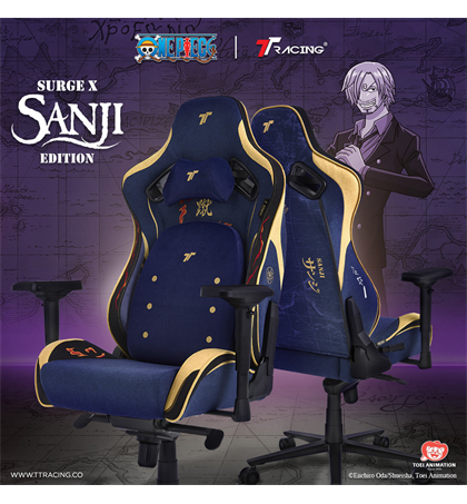 TTRacing Surge X Air Threads Fabric Gaming Chair - Sanji Edition