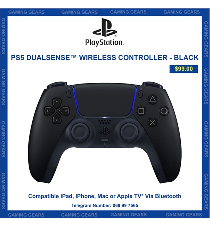 PS5 DUALSENSE™ WIRELESS CONTROLLER - BLACK