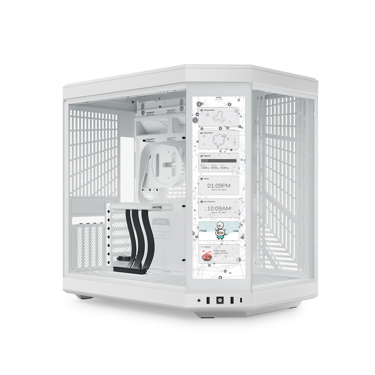 HYTE Y70 Touch (White)