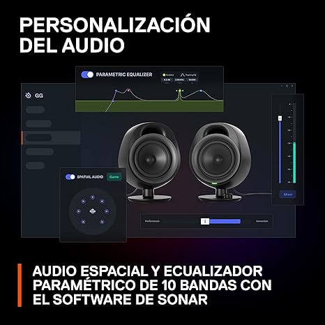 SteelSeries Arena 3 2.0 Desktop Gaming Speakers