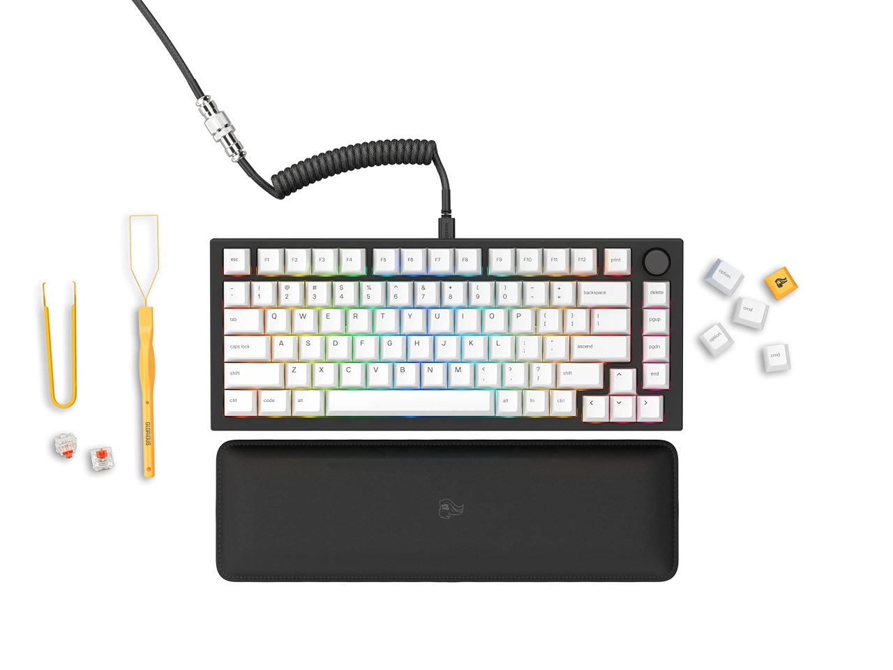 Glorious GMMK PRO 75% Pre-built ANSI - Black Slate